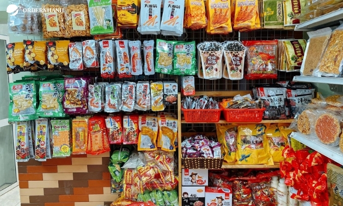 Order các sản phẩm thực phẩm, đồ dùng, đồ gia dụng