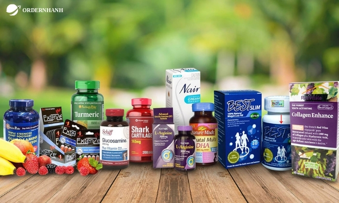 Những sản phẩm được phép order hiện nay
